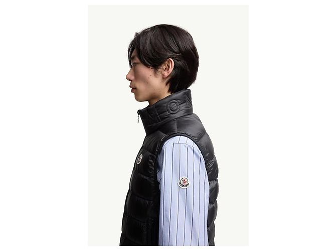Moncler ROCOQUE Down Vest Black - view 6