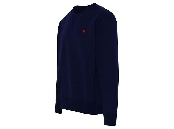 Ralph Lauren Sweatshirt mit gesticktem Pony-Logo Blau - Ansicht 5