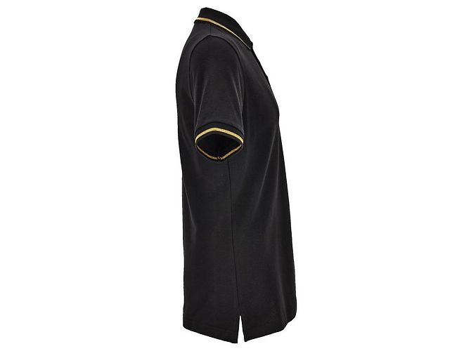 Versace Besticktes Polo-Shirt Negro - vista 6