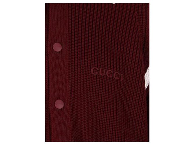 Gucci Bestickte Strickwolljacke - Ansicht 6