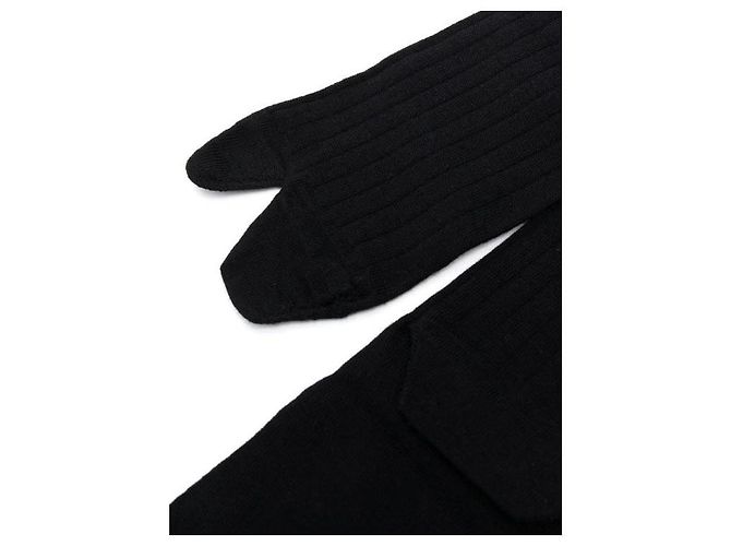 Maison Martin Margiela Calze Tabi Nero - vista 5