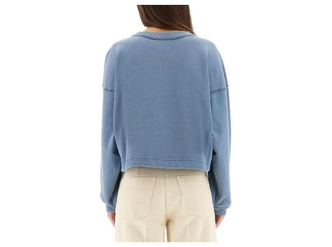 Isabel Marant Sudadera Cortada SBEC Azul - vista 6