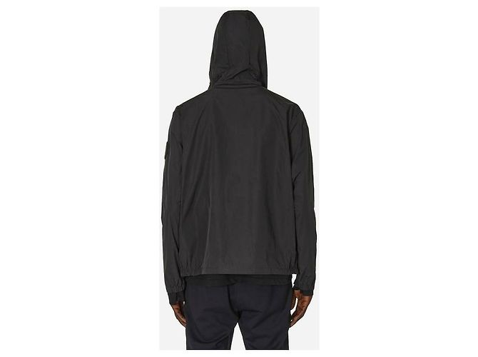 Moncler Hooded Jacket Black - view 6