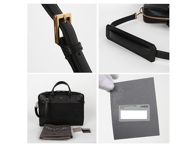Tom Ford Valigetta in pelle Nero - vista 5