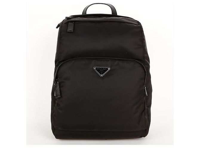 Prada Zaino Rinalylon Saffiano VOOO Nero - vista 10
