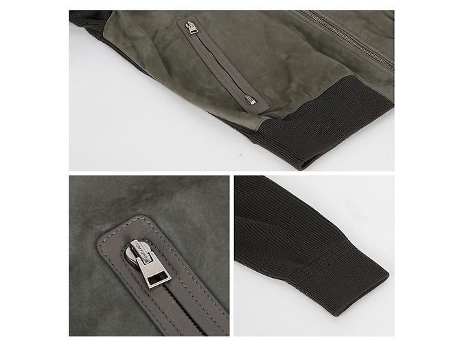 Tom Ford Suede Zip-Up Jacket Brown - view 6