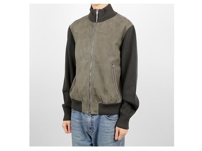 Tom Ford Suede Zip-Up Jacket Brown - view 9