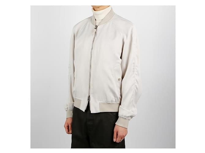 Tom Ford Giacca Bomber Primaverile Bianco - vista 10