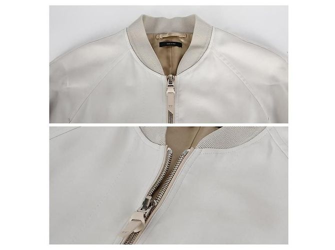 Tom Ford Giacca Bomber Primaverile Bianco - vista 5