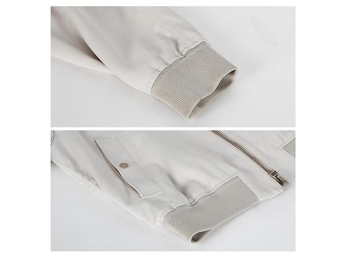 Tom Ford Giacca Bomber Primaverile Bianco - vista 6
