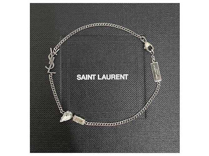 Saint Laurent Monogram Opium Strassarmband Silber - Ansicht 15
