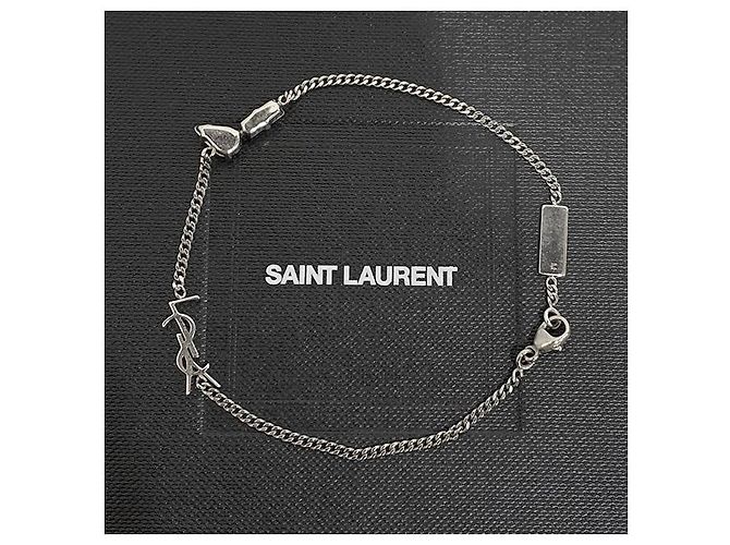 Saint Laurent Monogram Opium Strassarmband Silber - Ansicht 16