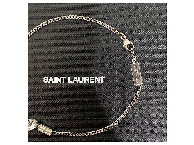 Saint Laurent Monogram Opium Strassarmband Silber - Ansicht 7