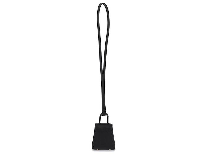 Salvatore Ferragamo Charm Gancini Nero - vista 5