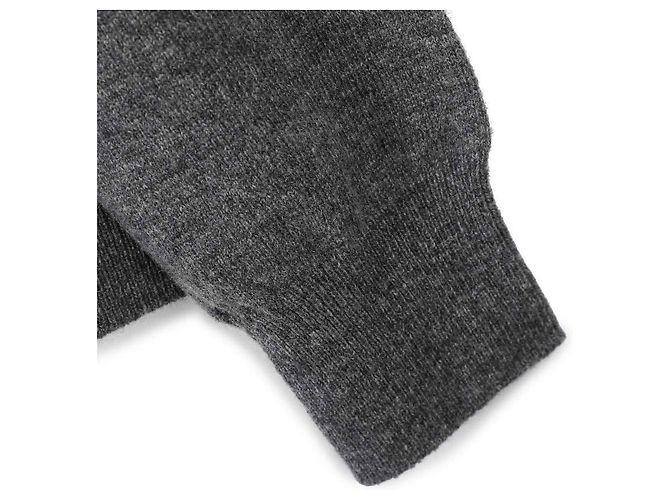 Comme Des Garcons Cardigan mit Doppelherz-Patch Braun - Ansicht 6
