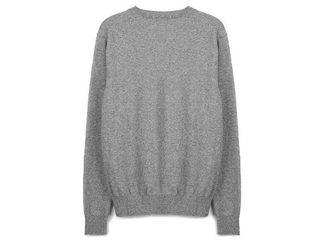 Comme Des Garcons Maglione con patch a forma di cuore nero - vista 4