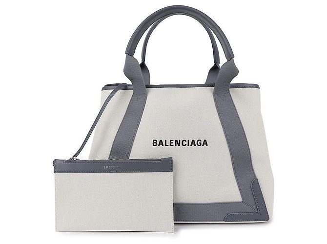 Balenciaga Borsa Tote Media Marrone - vista 3