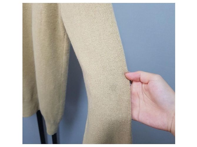 Comme Des Garcons Herren-Cardigan mit Herz Braun - Ansicht 6