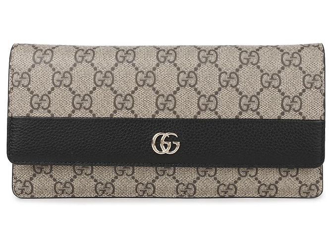 Gucci Cartera GG Marmont Castaño - vista 3