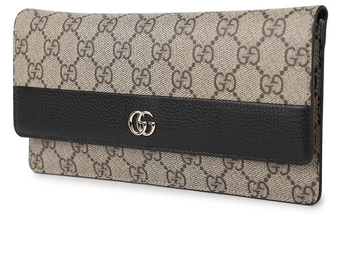 Gucci Cartera GG Marmont Castaño - vista 4