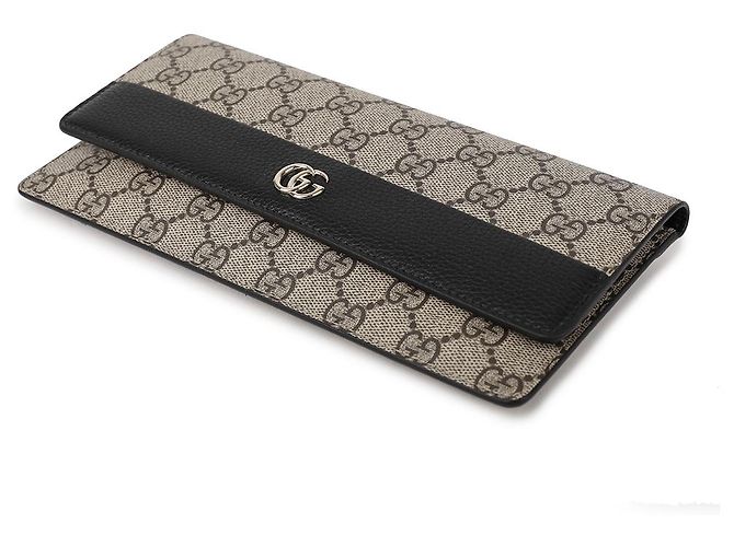 Gucci Cartera GG Marmont Castaño - vista 6