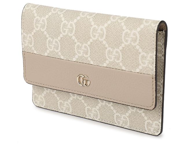 Gucci Cartera GG Marmont Castaño - vista 3