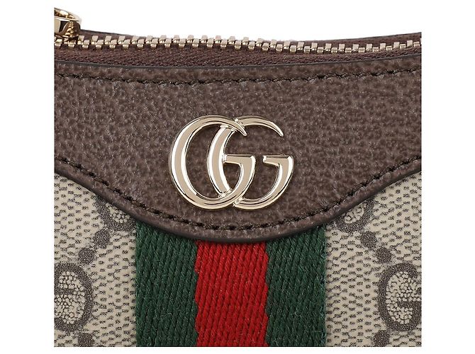 Gucci Ophidia Mini Schultertasche Braun - Ansicht 9