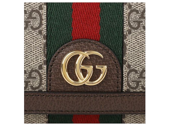 Gucci Ophidia Chain Wallet Braun - Ansicht 9