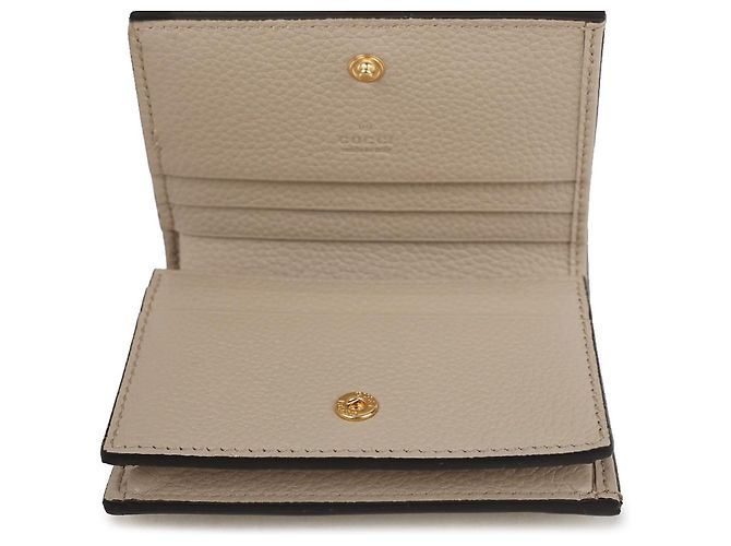 Gucci Bicolor Small Wallet Brown - view 9