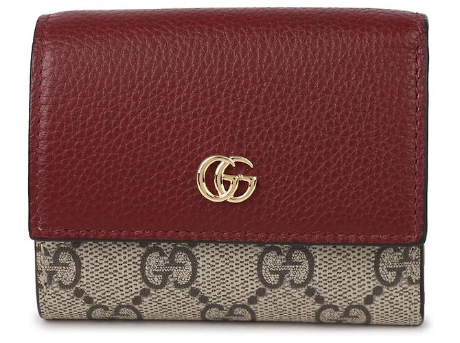 Gucci Bi-Color Mini Wallet Braun - Ansicht 3