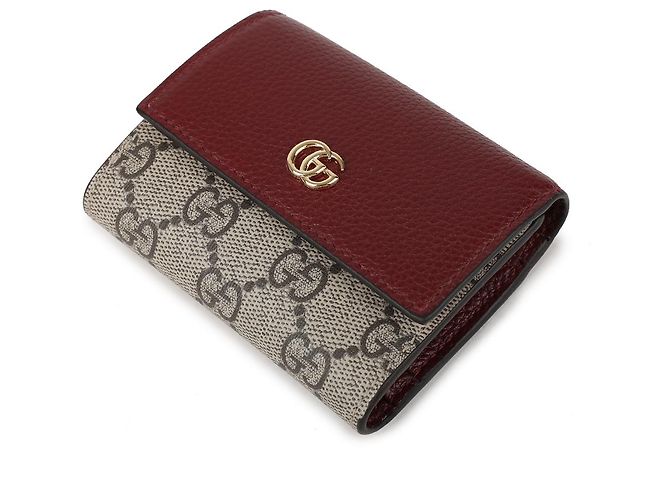 Gucci Bi-Color Mini Wallet Braun - Ansicht 6