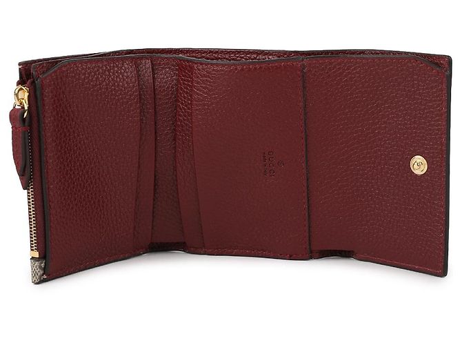 Gucci Bi-Color Mini Wallet Braun - Ansicht 7