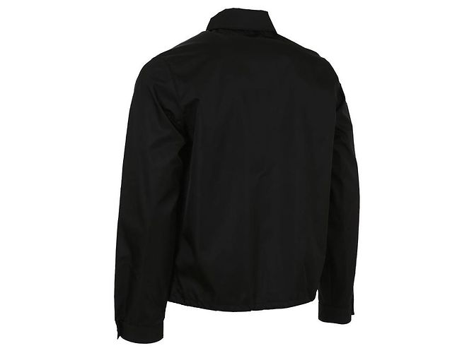 Prada Nylon-Bomberjacke Schwarz - Ansicht 5