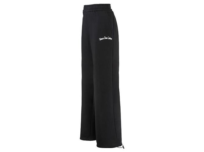 Versace Pantalones de chándal de pierna ancha con logo Negro - vista 6