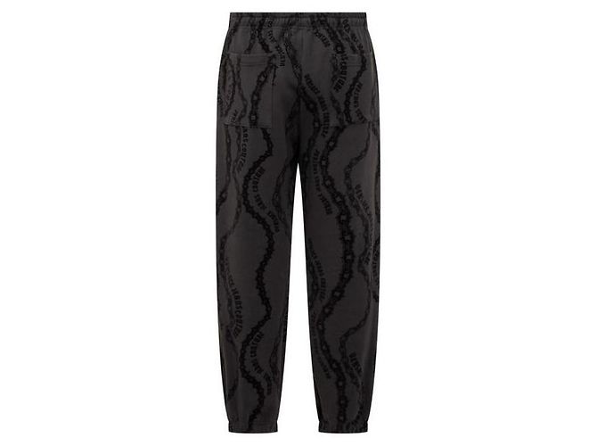 Versace Calças Jogger com Estampa de Corrente - vista 5