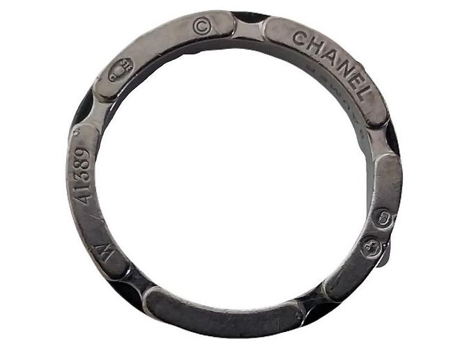 Chanel Ultra-Keramik Weißgoldring Größe (Größe - Ansicht 3