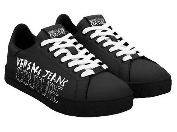 Versace Sneakers Couture Nero - vista 4