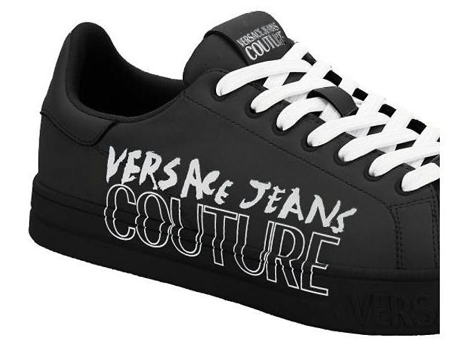 Versace Sneakers Couture Nero - vista 7