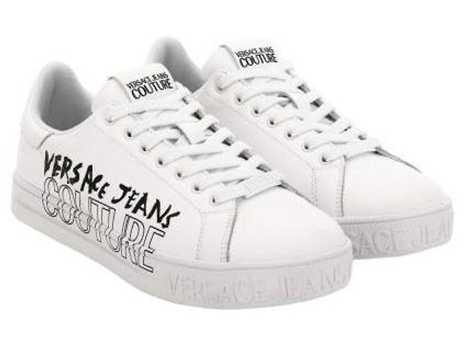 Versace Sneakers Couture Bianco - vista 4