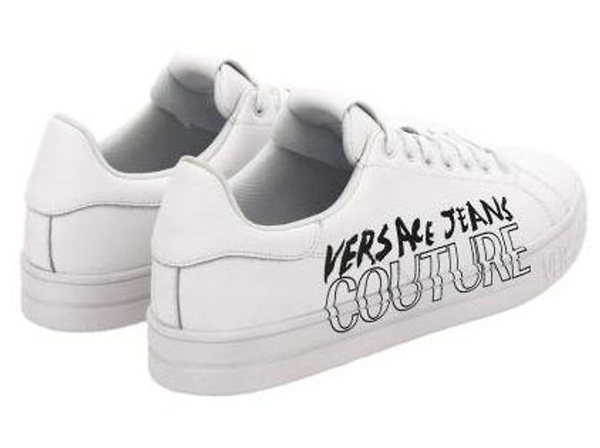 Versace Sneakers Couture Bianco - vista 5
