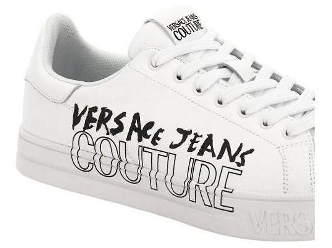 Versace Sneakers Couture Bianco - vista 7