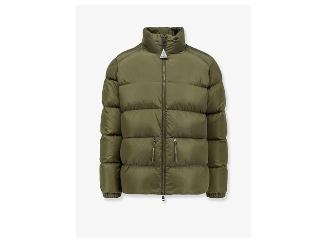 Moncler Tuileries Short Down Jacket Green - view 4