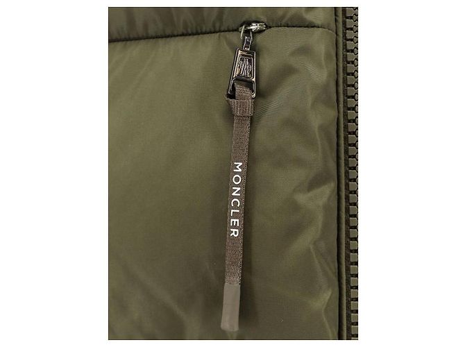 Moncler Tuileries Short Down Jacket Green - view 6