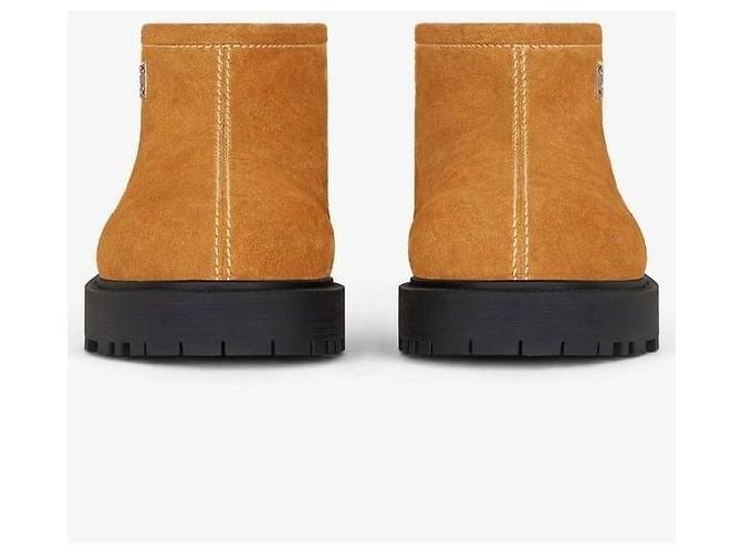 Givenchy Stivaletti in suede Storm Marrone - vista 5