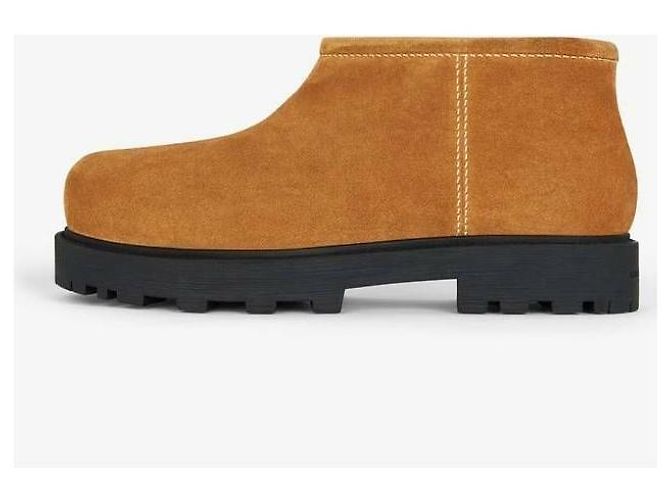 Givenchy Stivaletti in suede Storm Marrone - vista 6