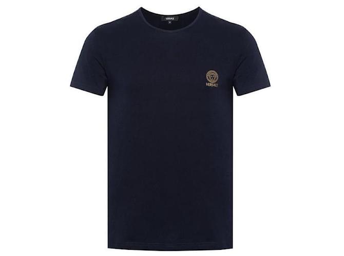 Versace Medusa Unterhemd Blau - Ansicht 4