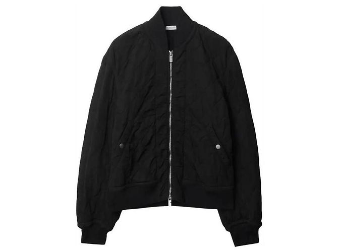 Burberry Quilted Nylon Bomberjacke Schwarz - Ansicht 4