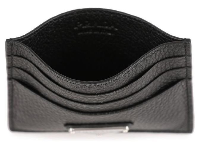 Prada Leather Card Wallet Black - view 7