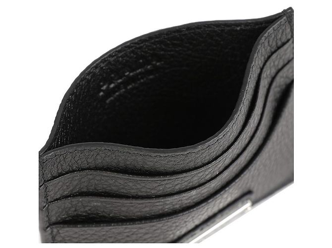 Prada Leather Card Wallet Black - view 8