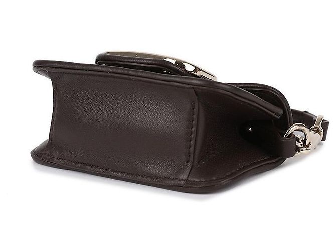 Valentino Borsa a tracolla con catena Marrone - vista 6